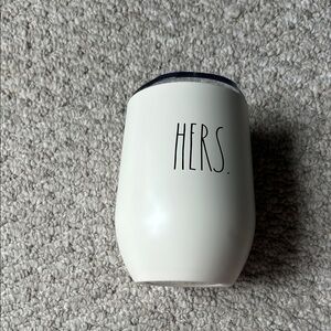 White 'HERS' Insulated Tumbler